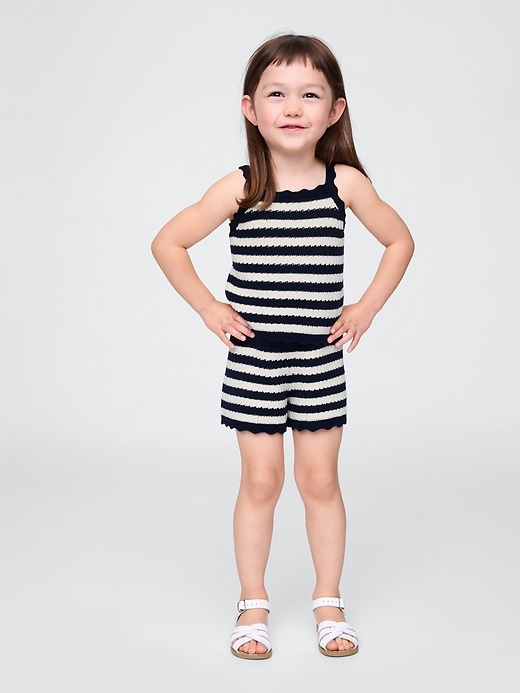 Image number 1 showing, Baby & Toddler Crochet Pull-On Shorts