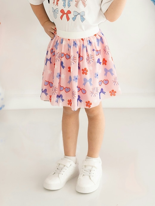 Image number 3 showing, Sweet Wink Red White and Cute Tutu
