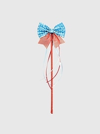 View large product image 1 of 1. Sweet Wink Patriotic Bow Wand