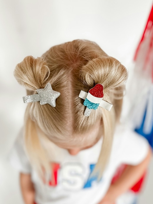 Image number 3 showing, Sweet Wink Bomb Pop Clip Set