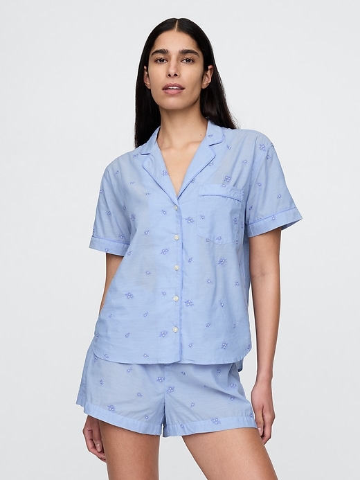 Image number 1 showing, Embroidered PJ Shirt