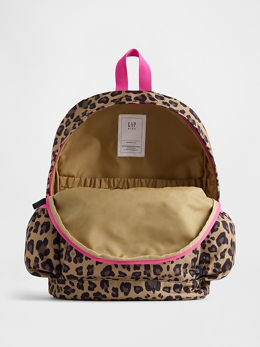 Image number 2 showing, Kids Leopard Backpack