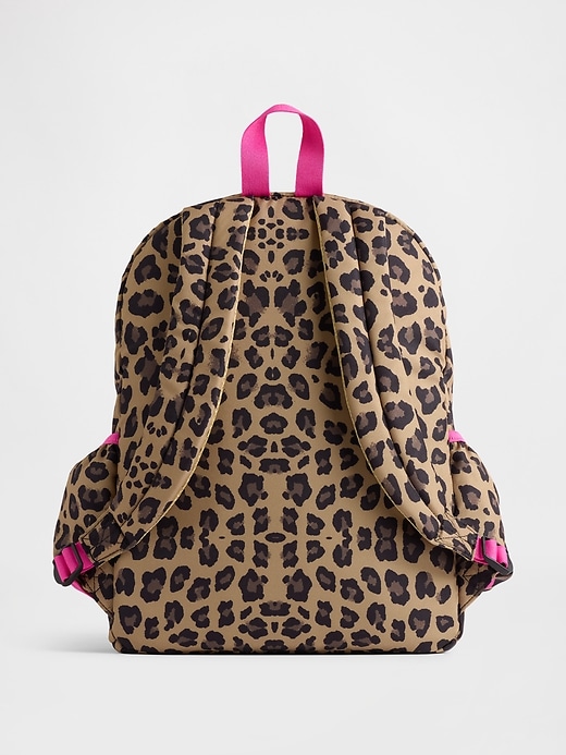 Image number 3 showing, Kids Leopard Backpack