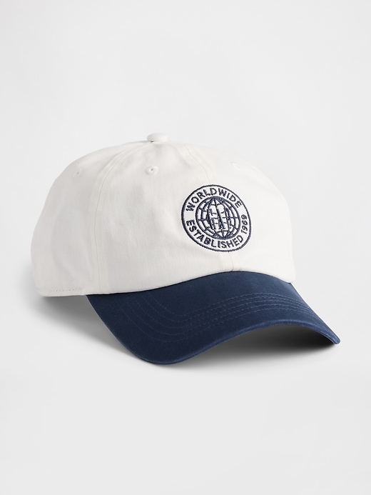 Image number 1 showing, Organic Cotton Gap Logo Baseball Hat