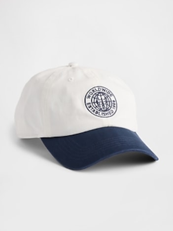 Organic Cotton Gap Logo Baseball Hat