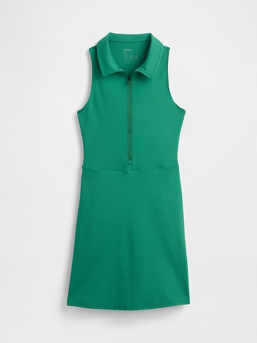 Image number 2 showing, GapFit Power Zip Polo Dress