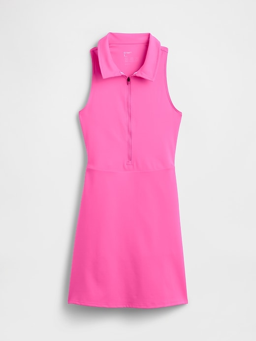 Image number 2 showing, GapFit Power Zip Polo Dress