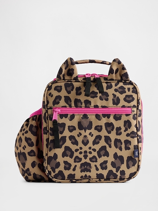 Image number 1 showing, Kids Leopard Lunch Bag