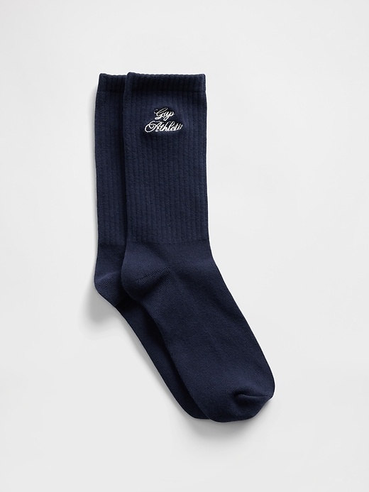 View large product image 1 of 1. Logo Crew Socks