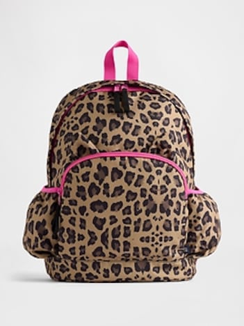 Kids Leopard Backpack