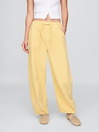 UltraSoft Railroad Striped Easy Horseshoe Jeans