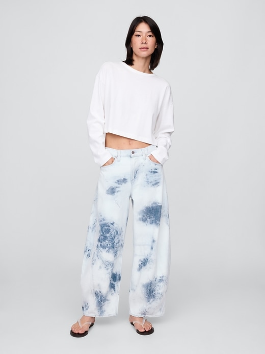 Image number 1 showing, High Rise UltraSoft Horseshoe Jeans