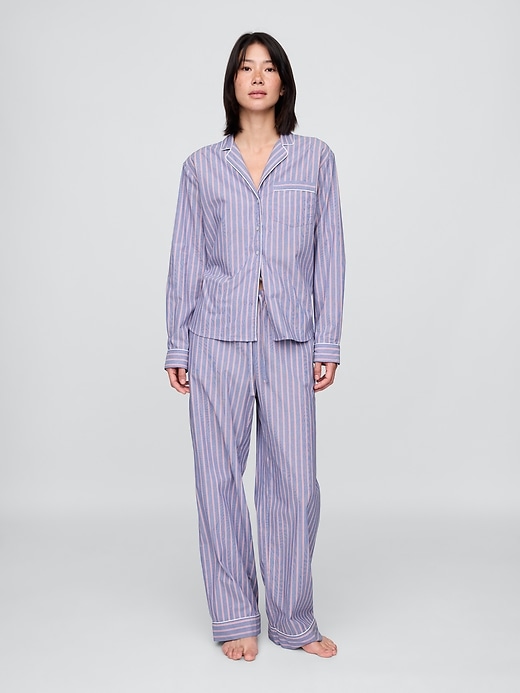 Image number 1 showing, Poplin PJ Pants
