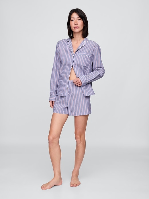 Image number 2 showing, Poplin PJ Shirt