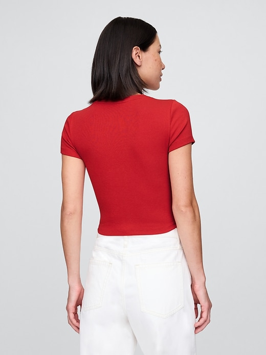 Image number 3 showing, Modern Crop T-Shirt