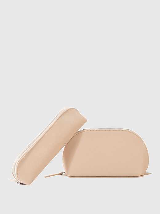 Image number 2 showing, Brouk and Co Corie Cosmetic and Brush Case