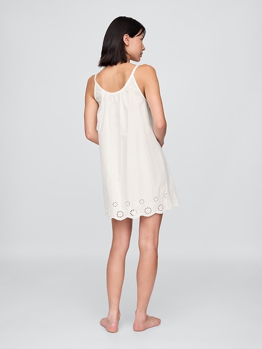 Image number 3 showing, Eyelet Hem PJ Dress