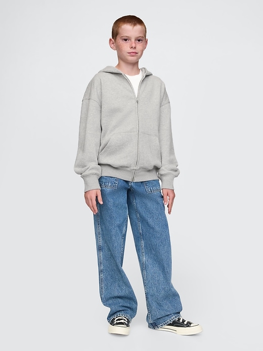 Image number 4 showing, Kids VintageSoft Zip Hoodie