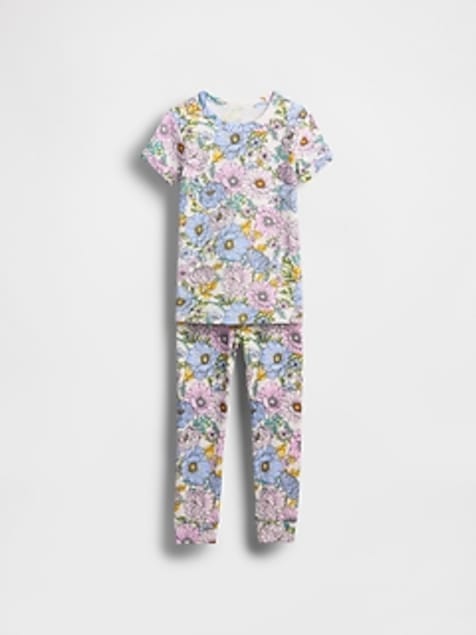 Baby & Toddler Organic Brushed Cotton Floral PJ Set