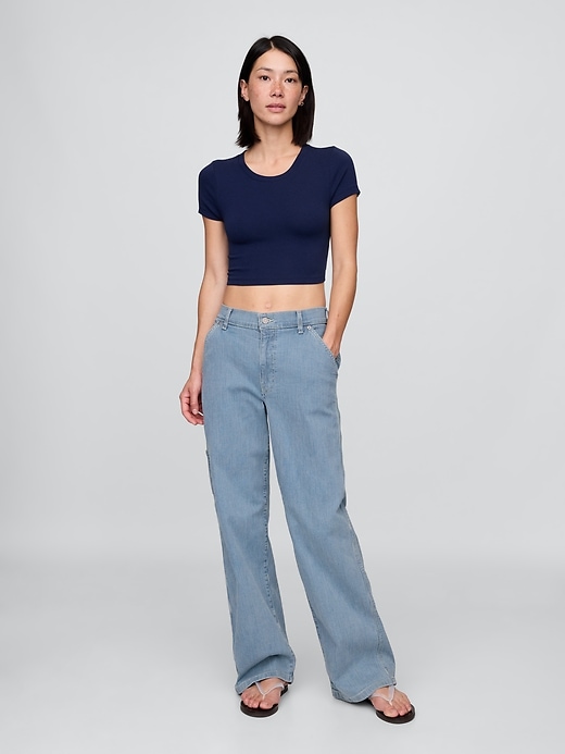 Image number 1 showing, Mid Rise '90s Loose Jeans