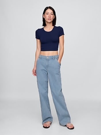 Mid Rise '90s Loose Jeans