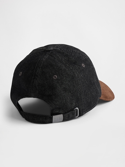 Image number 2 showing, Cord & Denim Baseball Hat