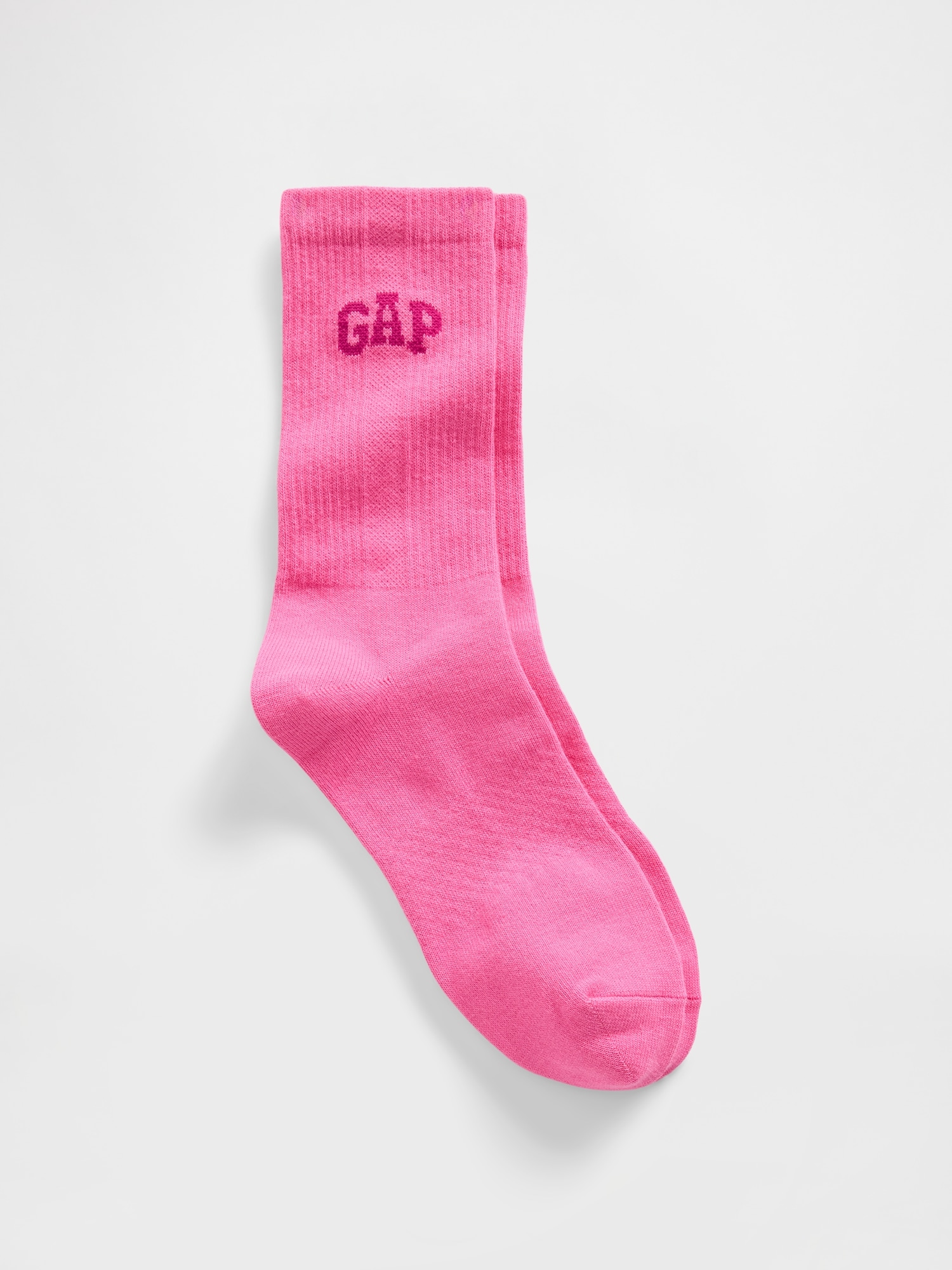 Gap Logo Athletic Crew Socks - Sugar Plum