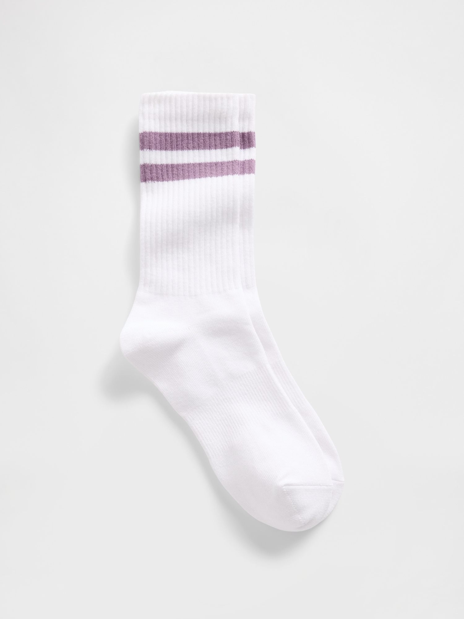 Athletic Crew Socks - Purple