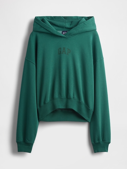 Image number 1 showing, VintageSoft Arch Logo Cropped Hoodie