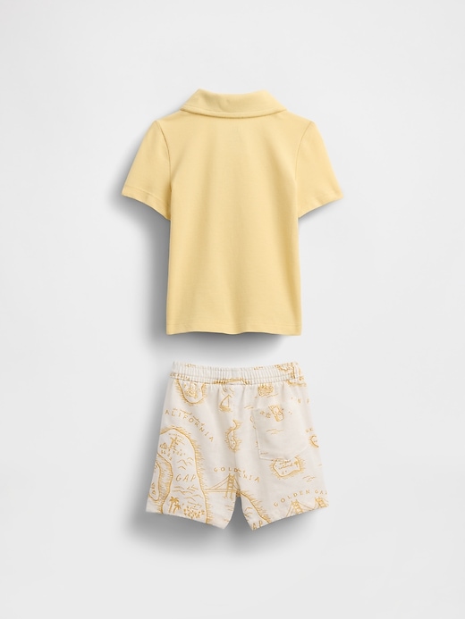 Image number 2 showing, Baby Polo Outfit Set