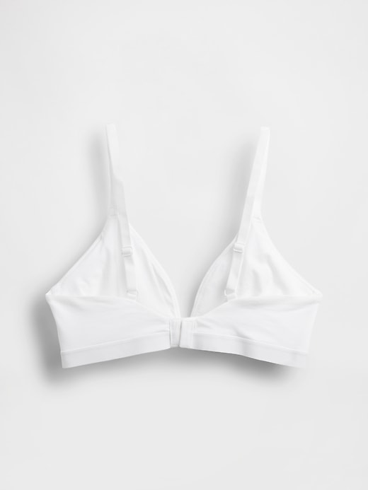 Image number 3 showing, Organic Stretch Cotton Triangle Bra