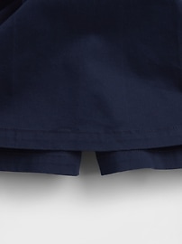 Kids Uniform Pleated Khaki Easy Skort