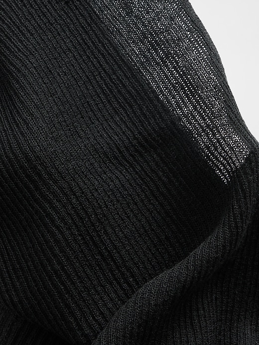 Image number 3 showing, Sheer Rib Mockneck Tank Top