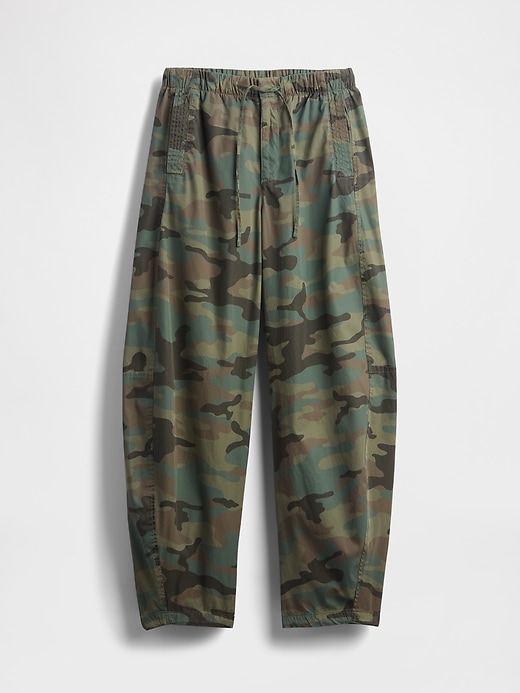 Image number 7 showing, Mid Rise Barrel Parachute Pants