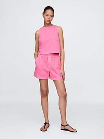 UltraSoft Denim Easy Shorts