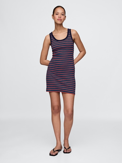 Image number 1 showing, Rib Mini Tank Dress