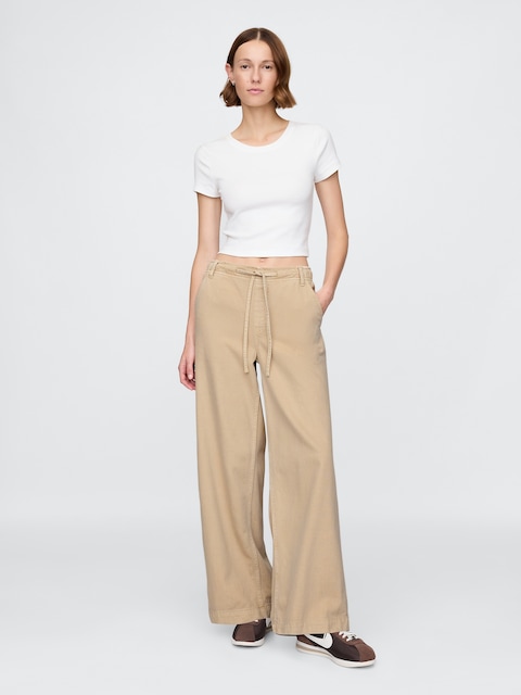 Mid Rise UltraSoft Easy Baggy Jeans