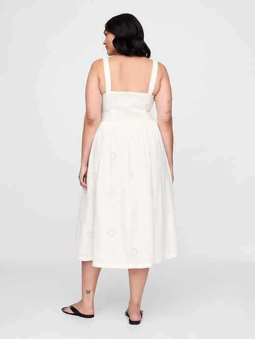Image number 6 showing, Eyelet Scoop Neck Dress