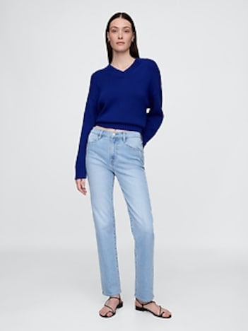 High Rise '90s Straight Jeans