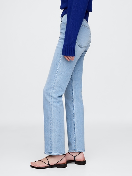 Image number 3 showing, High Rise '90s Straight Jeans