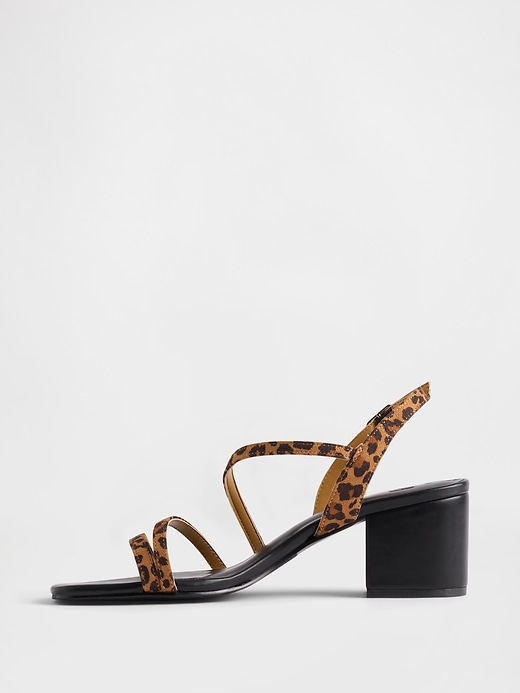 Image number 5 showing, Strappy Block Heel Sandals