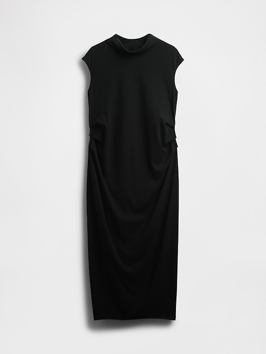 View large product image 1 of 1. Maternity Modern Mockneck Dress
