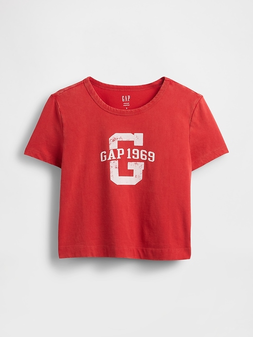 Image number 4 showing, Organic Cotton VintageSoft Crop T-Shirt