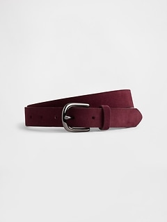 Suede Belt