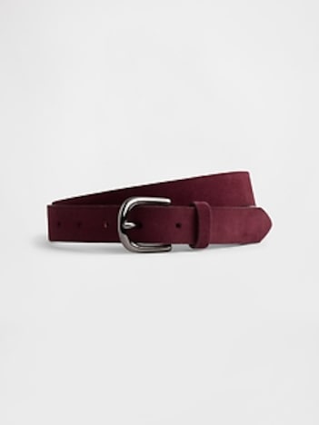Suede Belt
