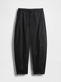 Mid Rise Barrel Parachute Pants