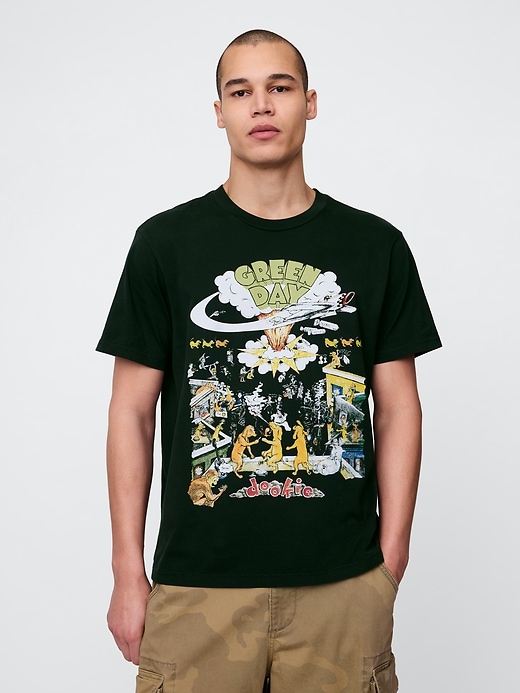 Image number 1 showing, Green Day Graphic T-Shirt