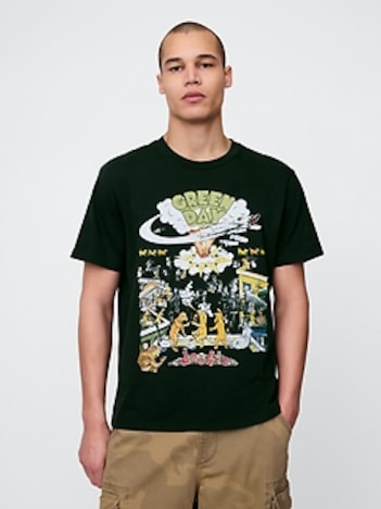 Green Day Graphic T-Shirt