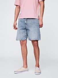 10.5" Baggy Denim Shorts