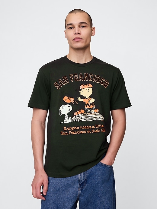 Image number 1 showing, Peanuts Graphic T-Shirt